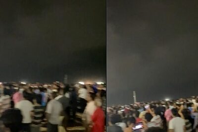 Thousands of People Gather At Chennai's Marina Beach to Celebrate Australia's Win, Video Goes Viral