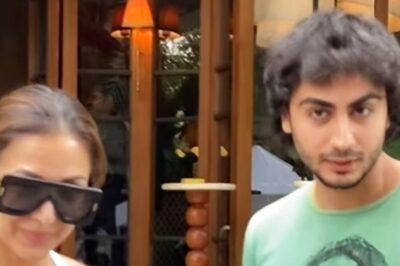 Malaika Arora Is All Smiles As She Goes On Lunch Date With Son Arhaan Khan