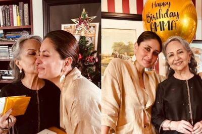 Kareena Kapoor Celebrates Mom-In-Law Sharmila Tagore’s Birthday, Gets A Sweet Kiss From Her; Photos