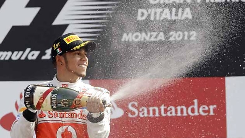 McLaren's Hamilton wins Italian Grand Prix