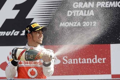 McLaren's Hamilton wins Italian Grand Prix
