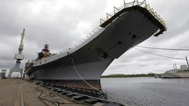 Aircraft carrier INS Vikramaditya to begin final acceptance trials