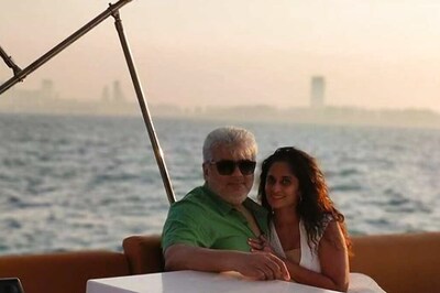 Ajith Kumar Spends Time With Wife Shalini In Luxury Yacht In Dubai, See Pic