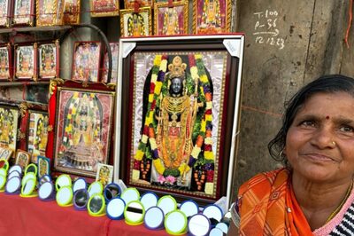 Ayodhya Shopkeepers #FeelingBlessed: Ram Lalla's Pictures, Temple Replicas Fly Off the Shelves