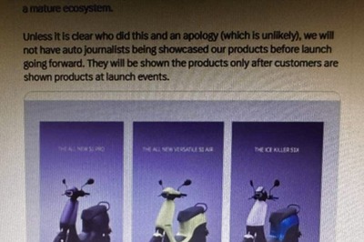 Upcoming Ola Electric E-Scooter Images Leaked, Bhavish Aggarwal Demands Apology