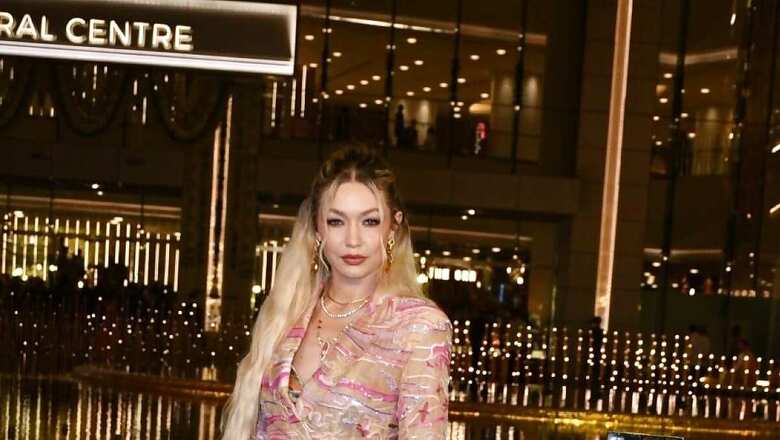 Gigi Hadid Looks Stylish As She Attends The Grand Opening of NMACC in Mumbai
