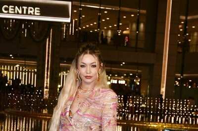 Gigi Hadid Looks Stylish As She Attends The Grand Opening of NMACC in Mumbai