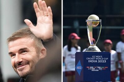 WATCH: David Beckham Spotted in Mumbai, Expected to Attend India vs New Zealand WC Semi-final