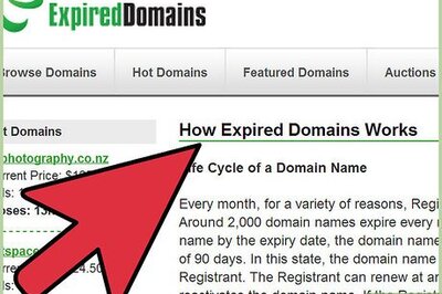 4 Simple Steps to Get an Expired Domain
