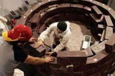 Chocolate igloo for home sweet home