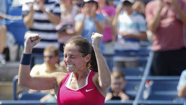 Radwanska shown the door by Italian Vinci