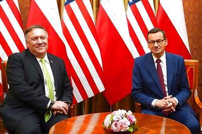 Pompeo inks deal for US troop move from Germany to Poland