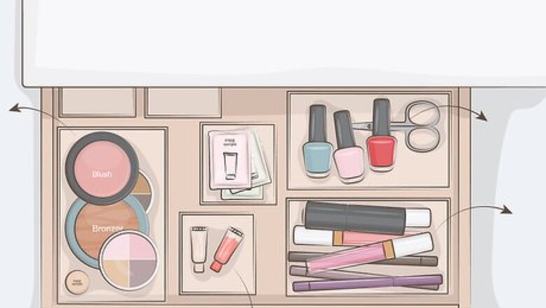 How to Organize Your Makeup Drawers