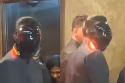 Raj Kundra Arrives at Ramesh Taurani’s Diwali Bash Wearing Unique Headgear, Watch Video