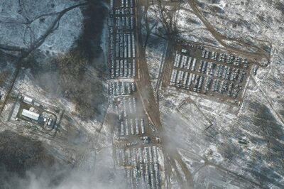 Satellite Images Show Russia Still Building Up Forces Near Ukraine