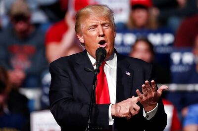 Eyeing an Indiana Victory, Donald Trump Says, 