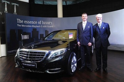 Mercedes launches Maybach S 600 Guard at Rs 10.5 crore in India