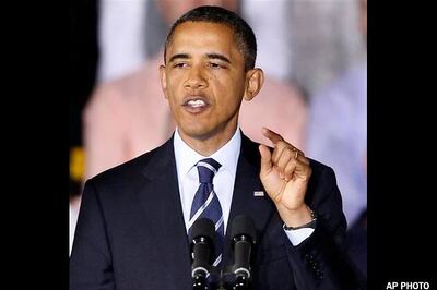 Obama invokes Gandhi, Mandela in support for 2nd term
