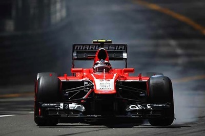 Tio Ellinas completes straight-line test for Marussia