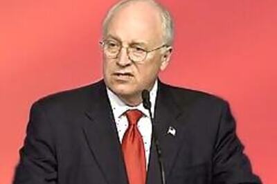 After firing at pal, Cheney under fire