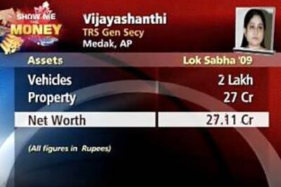 Vijayashanti goes into hiding fearing arrest