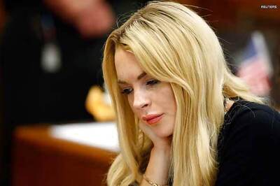 Lindsay Lohan is happy with her current situation?