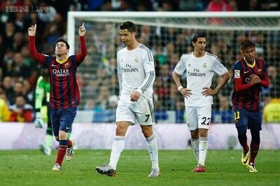 El Clasico: Lionel Messi hat-trick guides Barcelona to 4-3 win at Real Madrid
