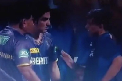 After Virat Kohli, Gautam Gambhir Gets Involved in a Heated Exchange with Umpire During RCB’s Chase vs KKR - WATCH
