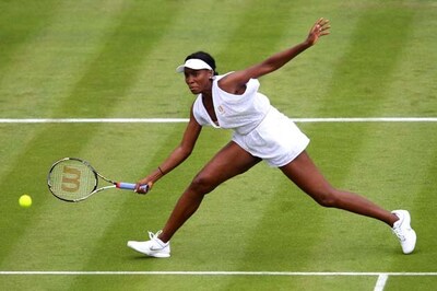 Goddesslike Venus dazzles in white dress