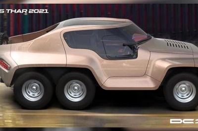 This DC-Modified Mahindra Thar 6x6 Will Cost You Rs 70 Lakh and It Looks Futuristic