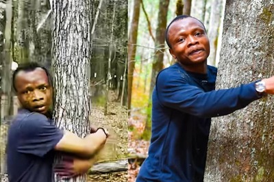 To Enter Guinness World Records, Man Hugs Over 1,100 Trees In One Hour