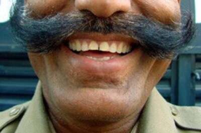 Cops get cash for perfect moustaches