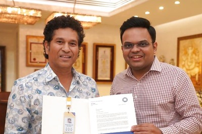 Sachin Tendulkar Presented With 'Golden Ticket' For ICC World Cup By BCCI Secretary Jay Shah