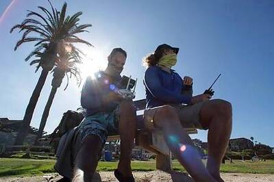 Scientists use drones to study great white sharks along California coast
