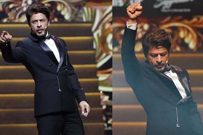 Shah Rukh Khan Steals The Show In A Black Double Breasted Tuxedo Set At IIFA 2024