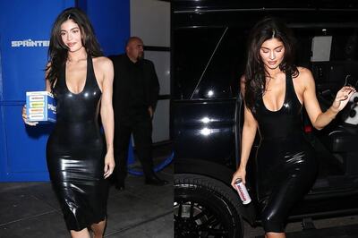 Transparent Shoes Are All The Rage And Kylie Jenner Just Stepped Out In One, See Pics