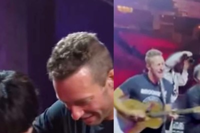 BTS Jams With Coldplay, Chris Martin Surprises Jin With Guitar in Latest Video