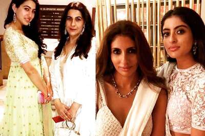 Sara Ali Khan, Navya Naveli Nanda Steal The Show at Abu Jani-Sandeep Khosla's Diwali Bash