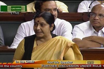 Mid-term Lok Sabha polls possible: Sushma Swaraj