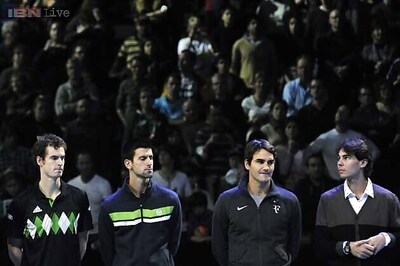 Murray, Djokovic, Nadal seal ATP Tour finals spot; Federer battling