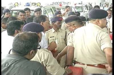 BJP leader threatens CISF officials for stopping him from entering a high security zone at Raipur Airport
