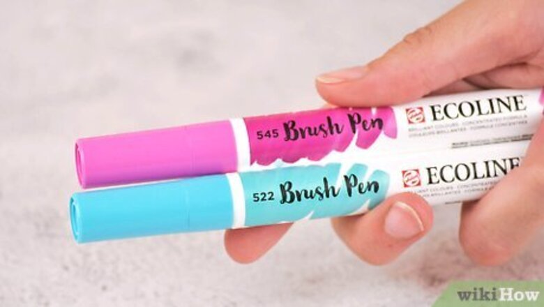 How to Use an Ecoline Brush Pen