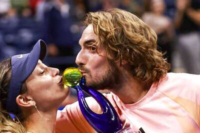 WATCH: Stefanos Tsitsipas And Paula Badosa Celebrate Their US Open Mixed Madness Triumph