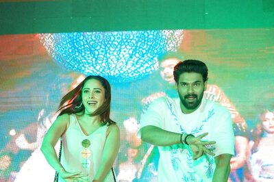 Nushrratt And Sreenivas Deliver Powerful Performance In Patna As They Promote Chatrapathi