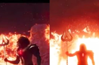 Shah Rukh Khan Fans Are Confused If Mysterious Man Holding Trident In Brahmastra Trailer Is SRK