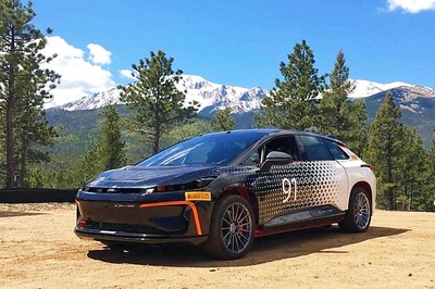 Faraday Future FF 91 to Compete in Pikes Peak International Hill Climb Racing