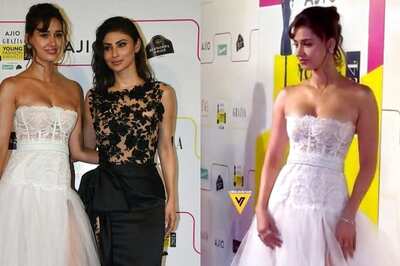 Sexy Video! Disha Patani Goes Bold In A Very Racy Skintight Gown With Thigh-High Slit; Watch