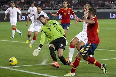 Spain edge Georgia in World Cup qualifiers