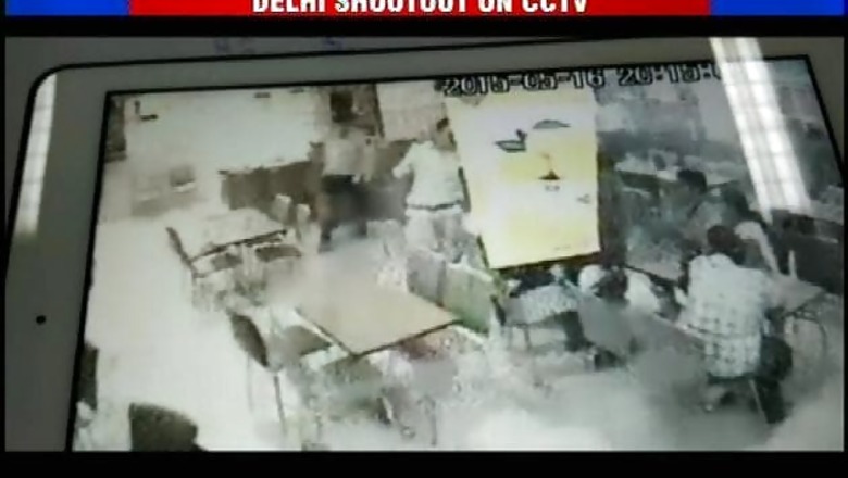 Watch: Delhi Police releases CCTV footage of Manoj Vashishth encounter