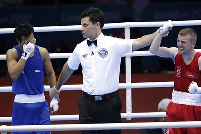 Devendro's medal hopes end after loss